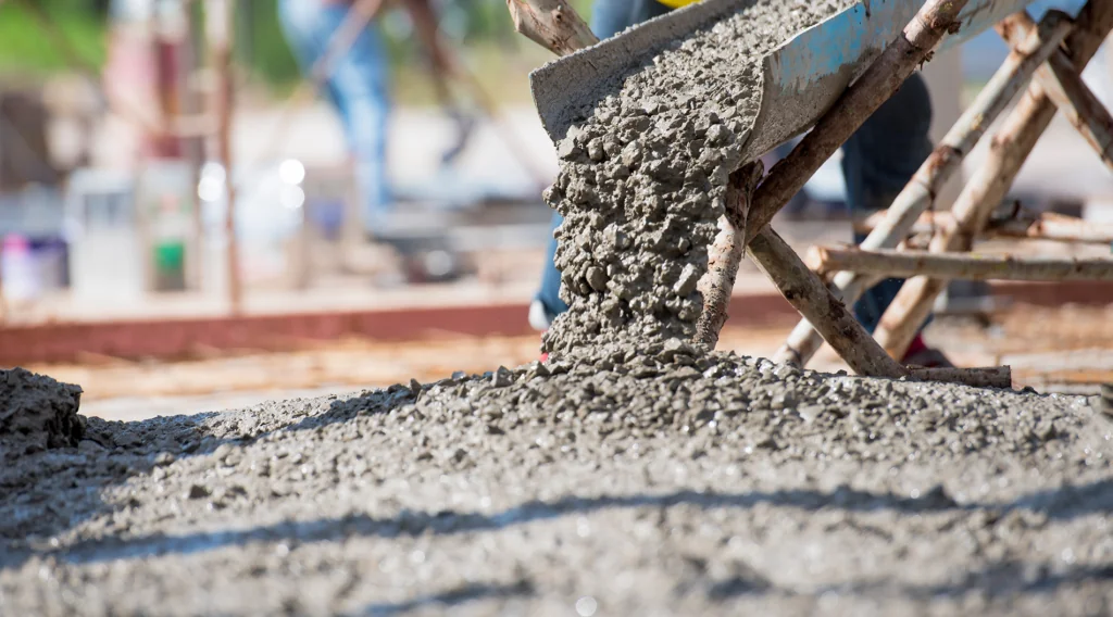 Concrete being poured for driveway Fort Smith