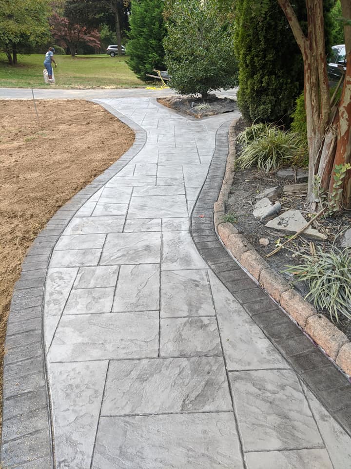 Concrete sidewalk installation Fort Smith